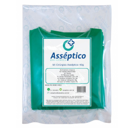 COMBO FRETE GRATIS 20 Kits Crrgico Assptico 40g estril - Linha color